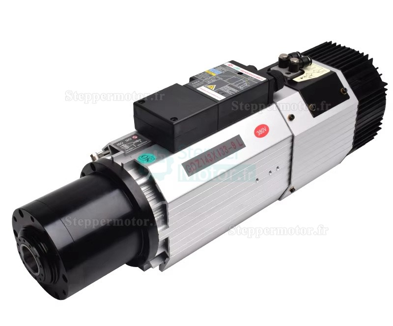 Moteur de broche ATC (changement d'outil automatique) refroidi par air de 9 kW + variateur de fr&eacute;quence VFD de 11 kW (GDZ143x133-9L + DZB312B011)